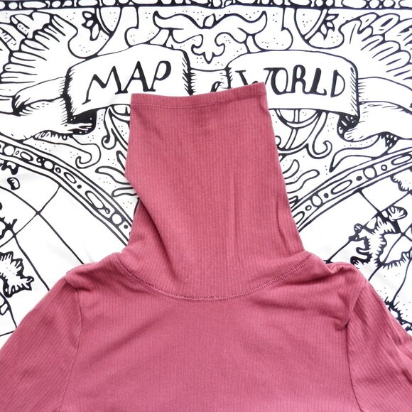 Free People || Sydney Layering Top Ribbed Turtleneck - Picture 4 of 7